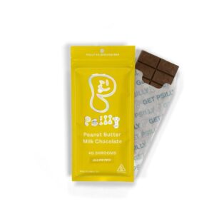 Psilly Peanut Butter Milk Chocolate Bar for USA, Canada, and Australia