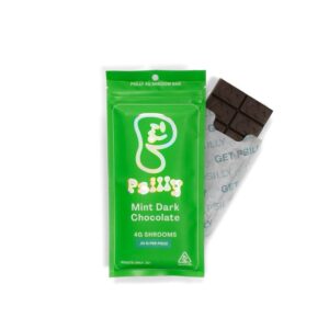 Psilly Mint Dark Chocolate Bar for focus and mental clarity