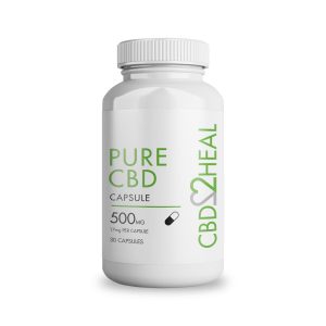 CBD2HEAL – Pure CBD Gel Capsules (30 caps