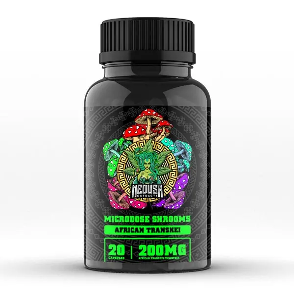 Magic Mushroom Microdose Capsules Burmese 200mg for cognitive and mood support in USA, Canada, and Australia
