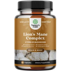 Nature’s Craft Lion’s Mane for cognitive support in USA, Canada, and Australia