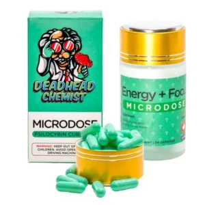 Shroom Microdose Deadhead Online Energy + Focus-Chemist (24) capsules for energy & focus in USA, Canada, and Australia