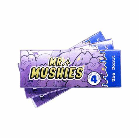 Mr Mushies Swiss Chocolate Bar Mushroom Bars