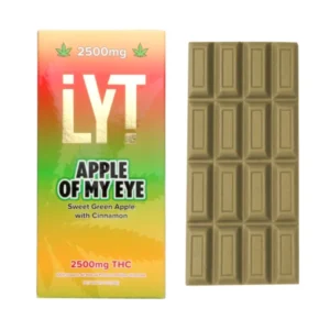 Buy LYT Apple of My Eye Chocolate Bar 2500mg Online