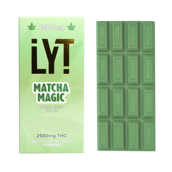 Buy LYT Matcha Magic Chocolate Bar 2500mg Online
