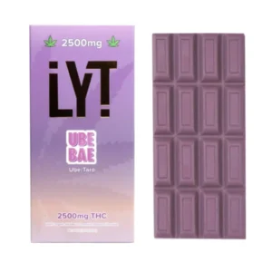 Buy LYT Ube Bae Chocolate Bar 2500mg Online