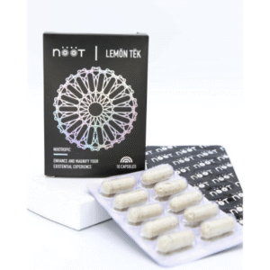 NOOT (Lemon TeK) Microdose Mushroom Capsules for focus and calmness