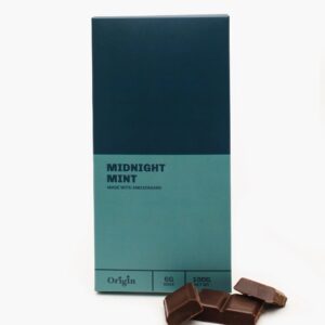 Midnight Mint Psychedelic Chocolate Bar for consistent psilocybin effects in USA, Canada, Australia