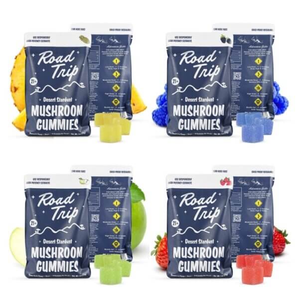 Road Trip Desert Stardust Mushroom Gummies - 8 Counts Per Pack
